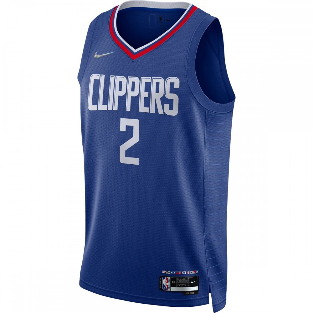 Kawhi Leonard LA Clippers 2021/22 Diamond Swingman Jersey - Icon Edition - Royal-Pro Kit Vault | Brand New 26/27 Sports Jerseys